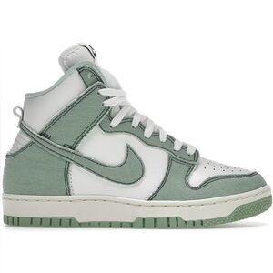 Nike Dunk High 1985 in the "Enamel Green Denim"